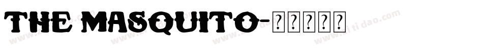 The Masquito字体转换